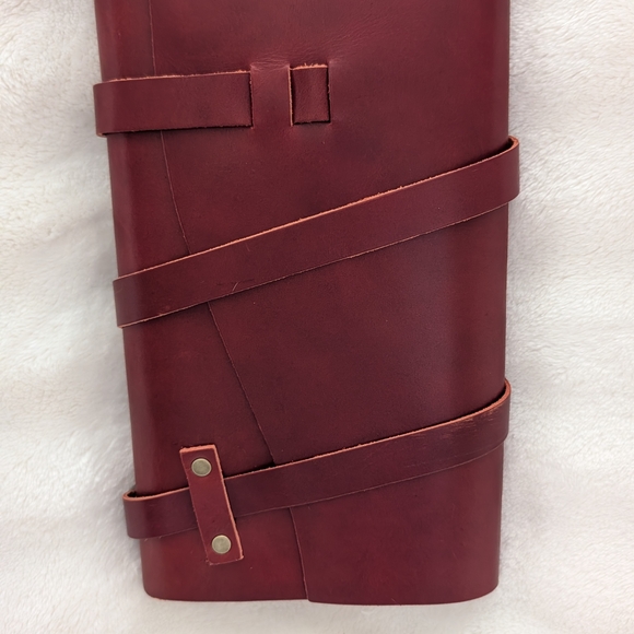 Portland Leather Goods Wrapped Journal - Large Size - NWOT- Color Not On Website - Picture 3 of 10